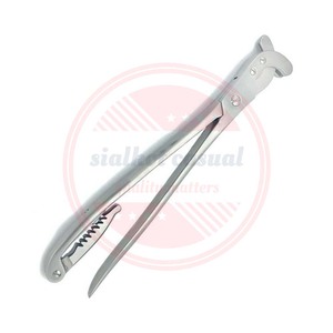 Pinzas de castración quirúrgica, pinzas para instrumentos veterinarios, alicates emasculadores de acero inoxidable - Product Image 3
