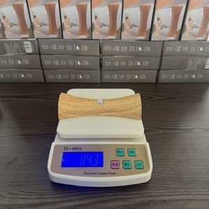 Wood Grain LED <b>Wall</b> Lamp Human Body Sensor Two Way Bedside <b>Sconce</b> Wireless Magnetic Installation - Product Image 5