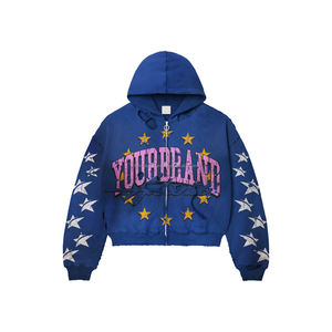 Sudaderas con capucha y sudaderas de alta calidad para hombre, sudadera transpirable de talla grande para hombre, Sudadera con capucha básica de peso pesado con logotipo personalizado - Product Image 5