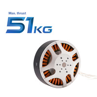 Moteur Furious 15470 sans balais à courant continu, poussée de 50 kg, kit de propulsion pour drone quadricoptère/hexacoptère, aimant permanent