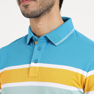 Couleur Unique Meilleur Style Qualité Premium Hommes Polo T-Shirt Séchage Rapide Client Imprimé Conception Hommes Polo T-Shirt - Product Image 6