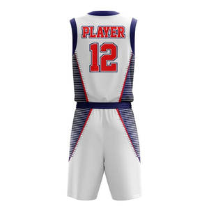 Camiseta de baloncesto de malla reversible personalizada de alta calidad transpirable y elegante con logotipo impreso-Conjuntos de ropa de baloncesto al por mayor - Product Image 3