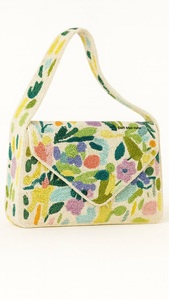 Sacs à bandoulière bohèmes pour femmes indiennes, broderie artisanale, design personnalisé, pochette de soirée, shopping, fête MULTI - Product Image 2