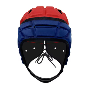 Casco de rugby personalizado para deportes de contacto al aire libre Casco protector con función de protección de manos - Product Image 6