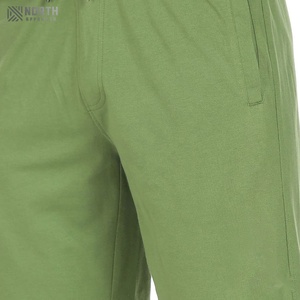 Pantalones Cortos Deportivos de Algodón Grueso para Hombre, Pantalones Cortos Deportivos Transpirables de Felpa Francesa para Correr, Ecológicos y Lisos - Product Image 6