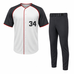 Vêtements de sport, uniforme de baseball personnalisé, nouvelle arrivée, prix bas, uniforme de baseball fabriqué au Pakistan - Product Image 1