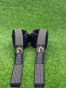 Sangles de musculation en forme de 8 - Antidérapantes, légères, haute élasticité, réglables, en néoprène pour la musculation en salle de sport - Product Image 3