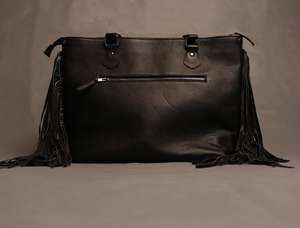 Sac à bandoulière en cuir véritable de vachette à poils, style dernier cri, fait main, orné de motifs western, pour femme, usage quotidien, sacoche de transport - Product Image 3