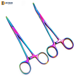 Instrumentos quirúrgicos médicos, fórceps para hemostatos de mosquitos, pinzas de bloqueo, abrazadera curvada Sutur Kit, instrumento médico - Product Image 2