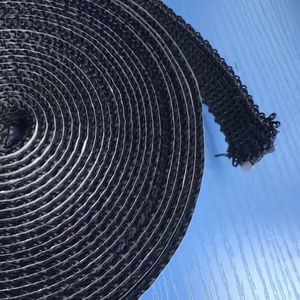 カスタムカット織布グラファイト含浸ガラスフラットロープシールガスケット木材ストーブ用高品質ガラス - Product Image 4
