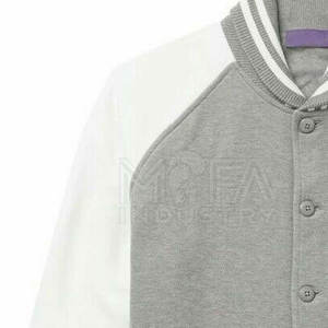 OEM personalizado Letterman chaqueta para los hombres cuerpo de lana, Mangas de cuero, letras bordadas y logotipos a granel de la fábrica de suministro - Product Image 6