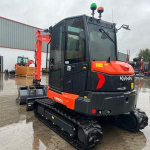 Excavadora de Orugas Usada Kubota U27-4 de Alta Calidad, Máquina Excavadora de 4 Toneladas y 8 Toneladas, Motor Diésel Eficiente, Sistema Hidráulico Confiable - Product Image 6