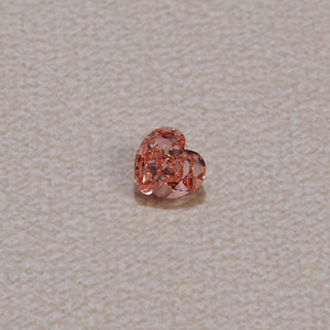 Diamante cultivado en laboratorio suelto con corte de corazón rosa de 1,3 CT, corte de corazón elegante con certificado IGI, fabricación de joyas, uso de diamante de laboratorio - Product Image 2