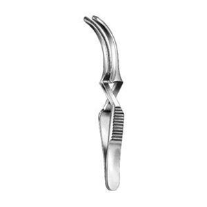 Pinzas de abrazadera aórtica para atrauma Ochsner, acero inoxidable, 23,5 Cm, instrumentos quirúrgicos cardiovasculares, acero inoxidable de calidad alemana - Product Image 1