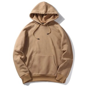 Fait en usine grande taille hommes athlétique pull à capuche respirant classique décontracté hiver vêtements d'entraînement foncé à capuche uni teint - Product Image 4