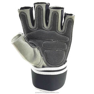 Venta caliente deportes gimnasio ejercicio guantes transpirables guantes de levantamiento de pesas correa ajustable guantes de entrenamiento de culturismo para adultos - Product Image 4