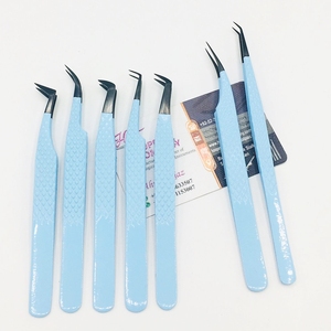 Pince à cils personnalisée avec logo de marque privée, extension de cils, pince à épiler en acier inoxydable, vison durable - Product Image 4