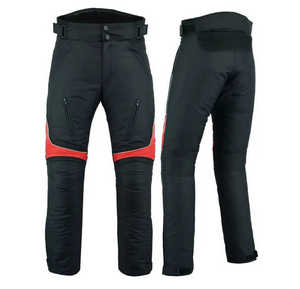 กางเกงมอเตอร์ไซด์หนังสำหรับผู้ชายกางเกงมอเตอร์ไซด์หนังดีไซน์ใหม่ล่าสุด - Product Image 3