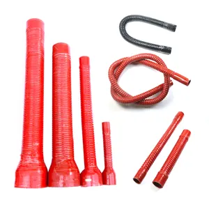 硅橡胶波纹橡胶软管自动弯曲大口径硅胶管软管橡胶钢管