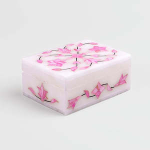 Organizador de Joyas de Mármol Rosa Real - Product Image 3