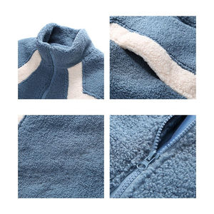 Custom Design <b>Sherpa</b> <b>Fleece</b> <b>Men's</b> Jackets Street Wear Outdoor <b>Man</b> Jackets High Manufacturers <b>Fleece</b> <b>Sherpa</b> Jacket For <b>Man</b> - Product Image 2