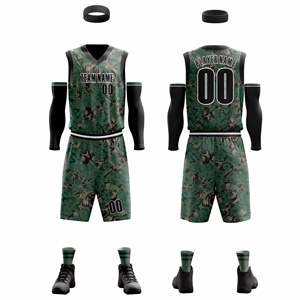 Maillot de basket-ball professionnel 2025, uniforme de sport, logo personnalisé, col en V, respirant, imprimé - Product Image 6