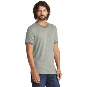 100% Organic Cotton Gray T-Shirts for <b>Men</b> O-Neck Regular Fit Quick Dry & Breathable for Summer Street Wear Wholesale Price - Product Image 2