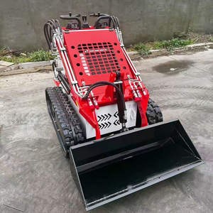 Minicargadora de orugas barata con motor y bomba Honda, marca Honest, precio mayorista - Product Image 3