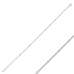 Pulsera de cadena de plata de ley 925, joyería hecha a mano, turca - Product Image 5