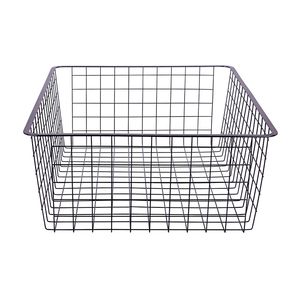 Panier en métal enduit de poudre noire panier fait main d'excellente qualité concepteur de forme personnalisée nouveau panier en métal en gros - Product Image 2