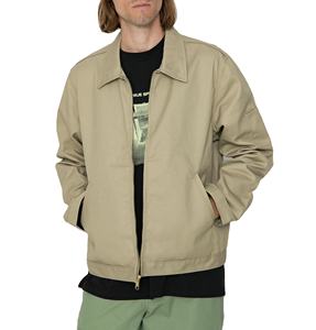 Chaqueta de gamuza Melard de gama alta Retro americana para hombre, cuello levantado, cremallera teñida, oveja, invierno, opción de chaqueta para parejas de calle alta - Product Image 3