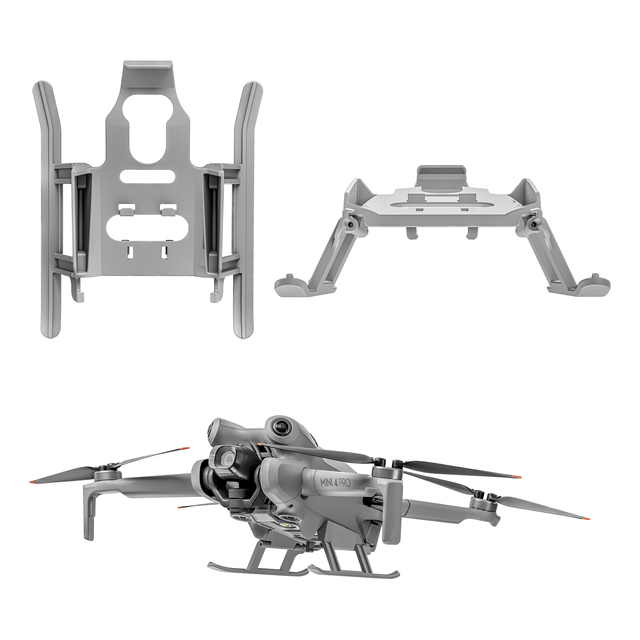STARTRC Drone Folding Heightening Tripod DJI Accessories Landing Gear for Mini 4 Pro