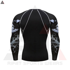 New Arrival High Quality Unisex Gym Fitness <b>Compression</b> <b>Shirts</b> Breathable Quick Dry 100% Polyester Customizable Made in Pakistan - Product Image 2