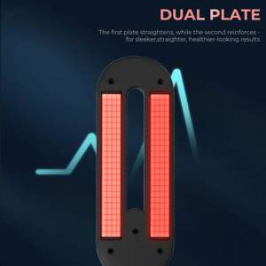 Lisseur à <span class=keywords><strong>cheveux</strong></span> professionnel EFA S31 à quatre plaques, fer plat double céramique avec écran LED <span class=keywords><strong>pour</strong></span> tous types de <span class=keywords><strong>cheveux</strong></span> - Product Image 2