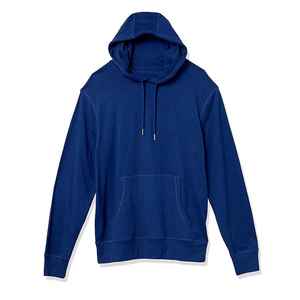 เสื้อฮู้ดดี้ปักลายผ้าฝ้าย 100% สำหรับผู้ชาย สวมใส่สบาย แฟชั่นลำลอง เหมาะสำหรับฤดูหนาว แขนยาว ผ้าฟลีซ นุ่มสบาย ใส่เที่ยวข้างนอกได้ - Product Image 1