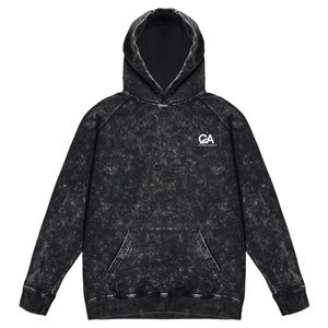 Fabricant direct 100% coton sur mesure Sweats à capuche à manches longues délavés à l'acide Matériau durable Meilleure conception Lavage à l'acide de haute qualité - Product Image 1