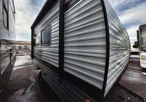 Mini Remolque de Campamento en Forma de Lágrima con Ducha, Caravana Ligera para Viajes y Campamentos - Product Image 4