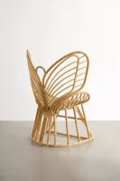 Top produit papillon rotin chaise rotin meubles d'intérieur chaise de patio chaise décorative détente à manger pour meubles de maison