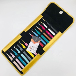 แหนบต่อขนตาสแตนเลสแบบมืออาชีพแหนบปลายแหลมแบบยั่งยืน - Product Image 2