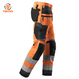 Heavy Duty Wholesale Custom Cotton <b>Work</b> Pants 2026 Customized Waterproof Lightweight <b>Men</b> Working Trousers OEM ODM Service - Product Image 6