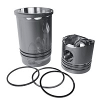 MMZ Kovan-Piston Grup Kiti 245-1002021-AY-10, D-242-246/D-260 Motorlar için Silindir Gövdesi ve Piston Seti Dökme Demir ve Alüminyum