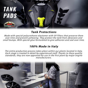 Adesivo Decorativo 3D per Serbatoio YAMAHA con Logo Racing, Modello 8016408180895 - Product Image 4