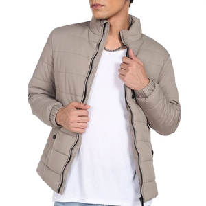 Chaqueta de burbujas ligera hecha en fábrica para hombre, chaqueta acolchada de invierno de calidad superior, soporte de tela de nuevo estilo fresco, precio al por mayor - Product Image 1