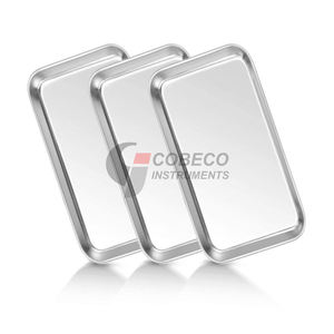 Bandejas Quirúrgicas con Fondo de Malla, Diseño de Drenaje Mejorado, Acero Inoxidable para un Flujo de Líquidos y Sangre Eficiente, Esterilización - Product Image 1