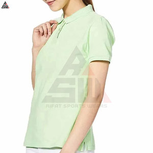 Chemises décontractées pour femmes en coton uni avec impression de logo personnalisé, tissu en toile léger et respirant - Product Image 3