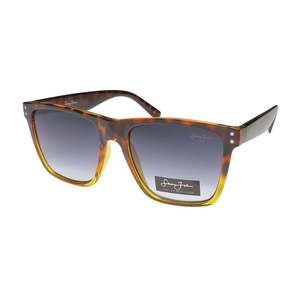 Occhiali da Sole Sean John SJS1015Ce, Polarizzati Sfumati, Montatura Ovale Colorata Marrone Oro Bianco, Protezione UV 100%, Ispirati alle Celebrità - Product Image 1