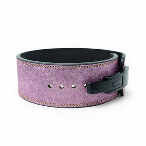 Weightlifting Double Prong Glitter Heavy Duty Soft Strong Non-Slip Breathable Gym Trainer Workout Fitness Wear <b>Belt</b> - Product Image 6