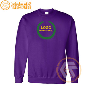 Sudadera bordada de lana de algodón Omega personalizada Fraternidad de alta calidad griega Psi hombres sudaderas transpirables Sorority - Product Image 3