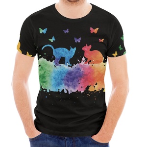 เสื้อยืด wak ผ้าฝ้าย100% สำหรับผู้ชายใส่สบายพิมพ์โลโก้ซี่โครง - Product Image 6