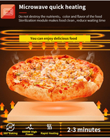 Distributeur automatique de pizzas TCN, entièrement automatique, stockage réfrigéré, chauffage intelligent, système de paiement par écran tactile